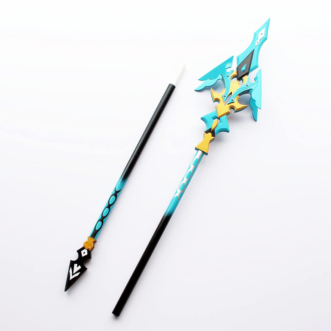 200CM Genshin Impact ShenHe Calamity Queller Cosplay Spear Weapon